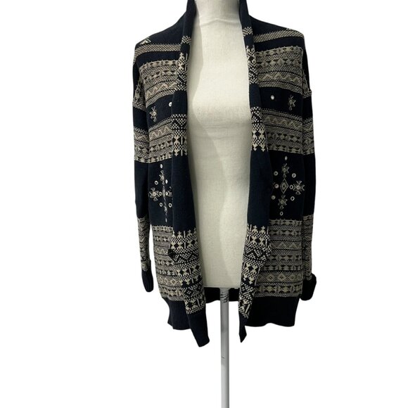 Ralph Lauren Nordic Classic Americana Rustic Cabin Folk Cardigan Sweater Size XS - Picture 5 of 10
